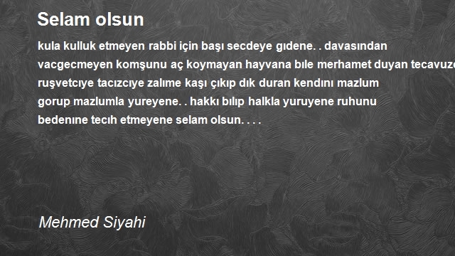 Mehmed Siyahi