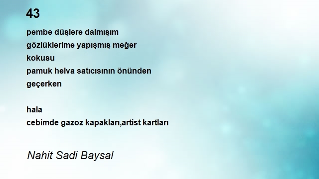 Nahit Sadi Baysal