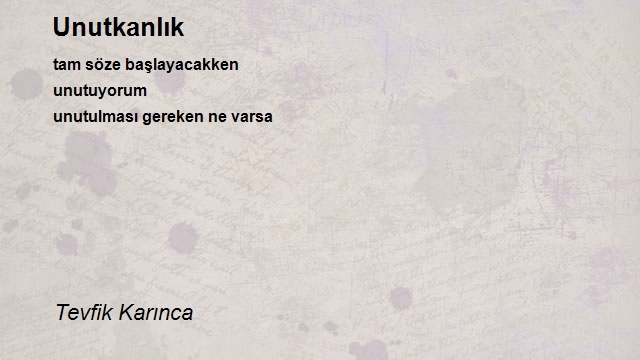 Tevfik Karınca