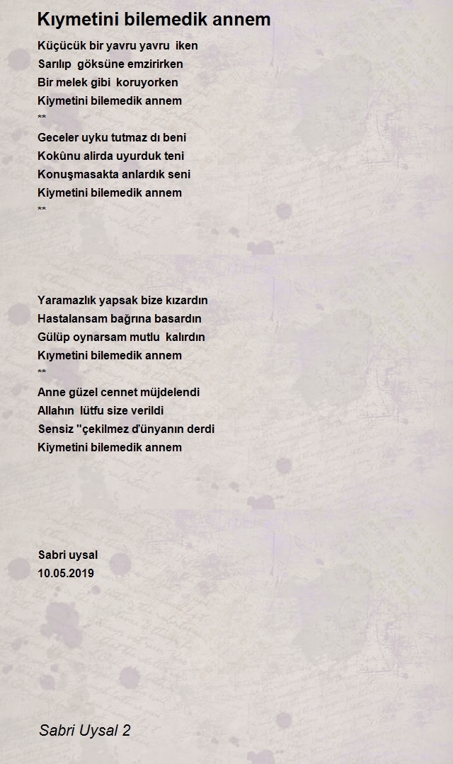 Sabri Uysal 2