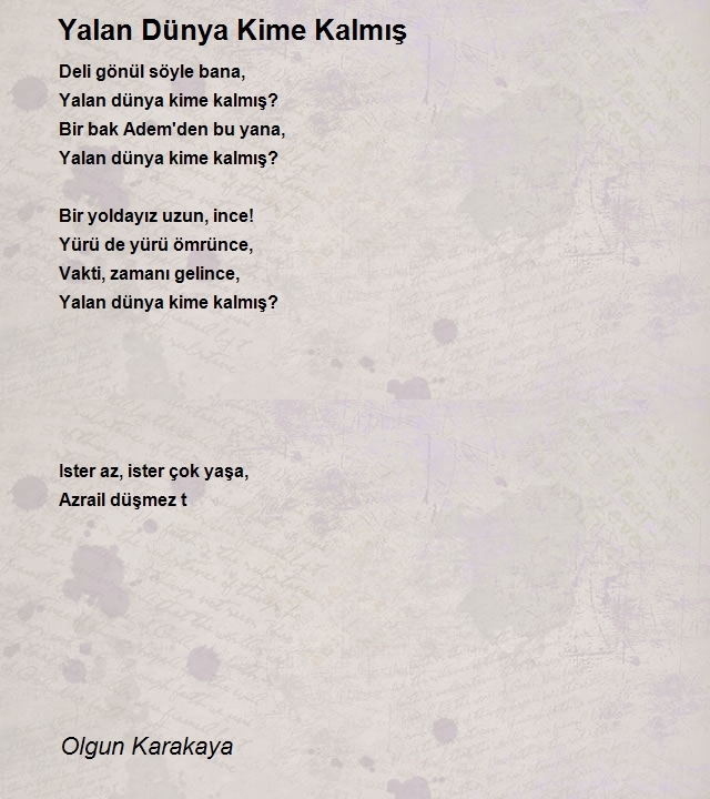Olgun Karakaya