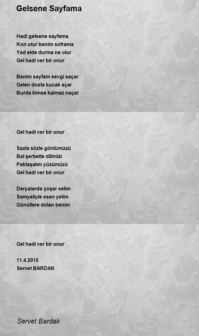 Servet Bardak