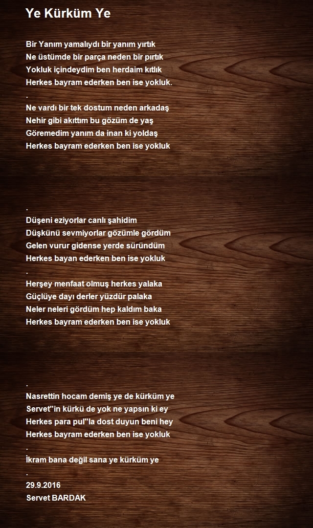 Servet Bardak