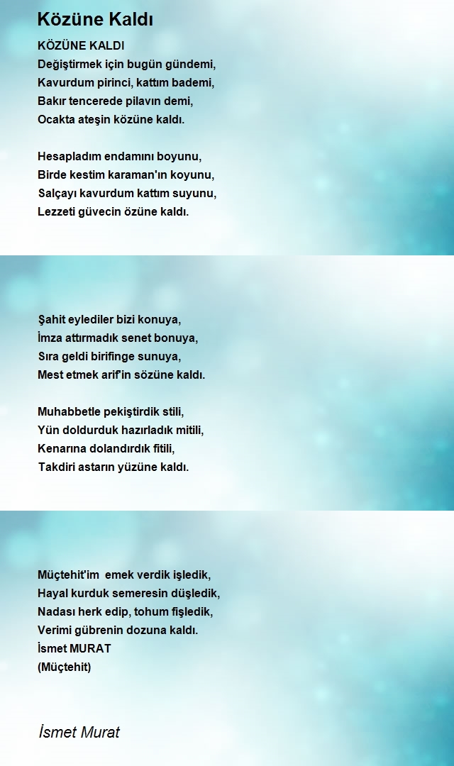 İsmet Murat