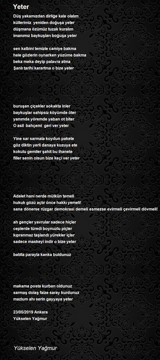 Yükselen Yağmur