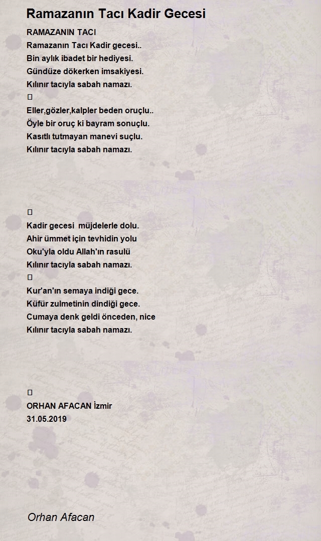 Orhan Afacan