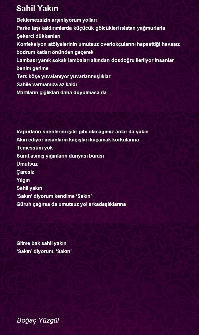 Boğaç Yüzgül