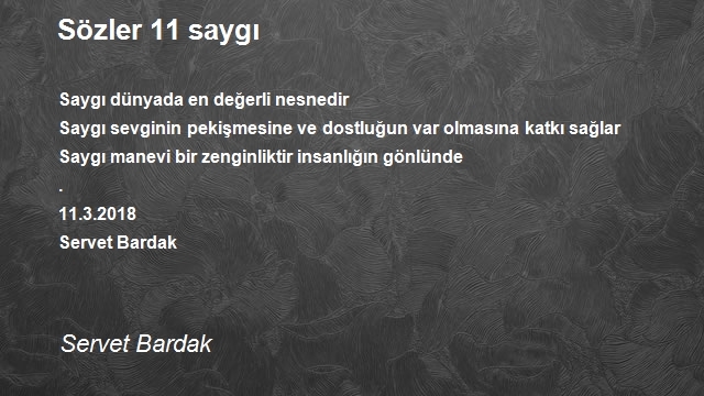 Servet Bardak