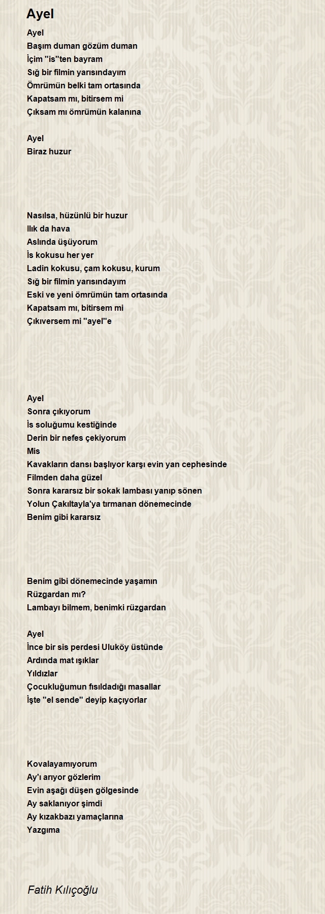 Fatih Kılıçoğlu