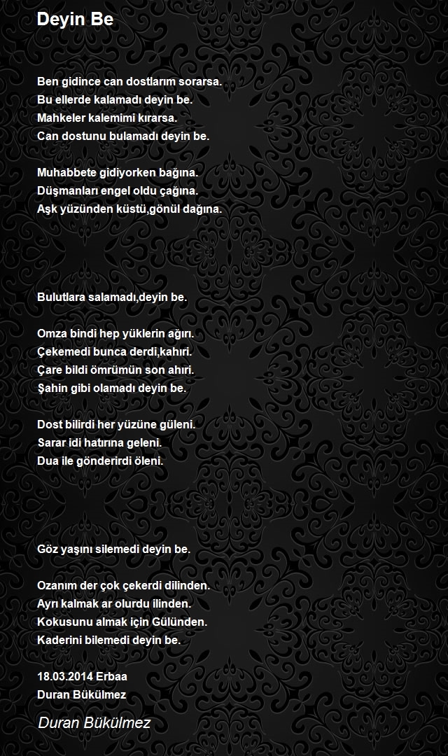 Duran Bükülmez