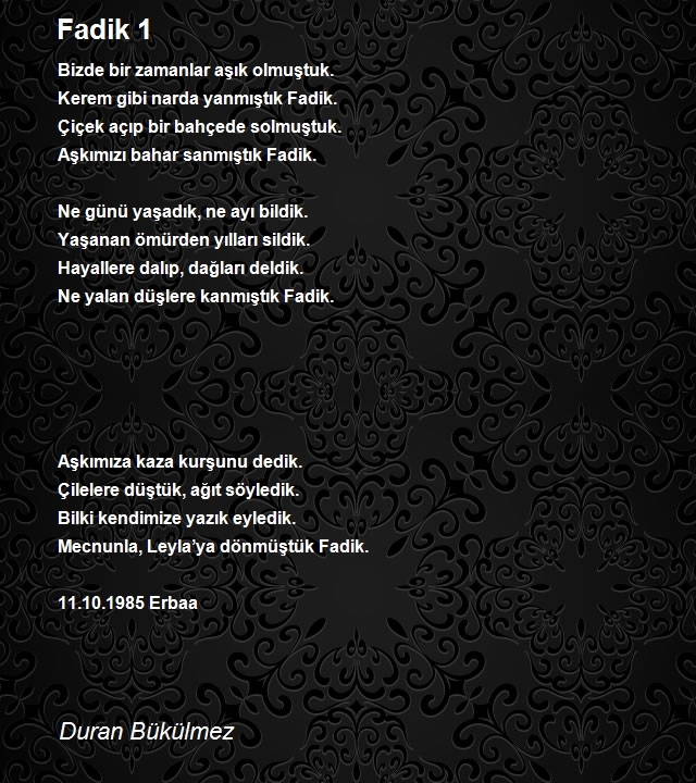 Duran Bükülmez