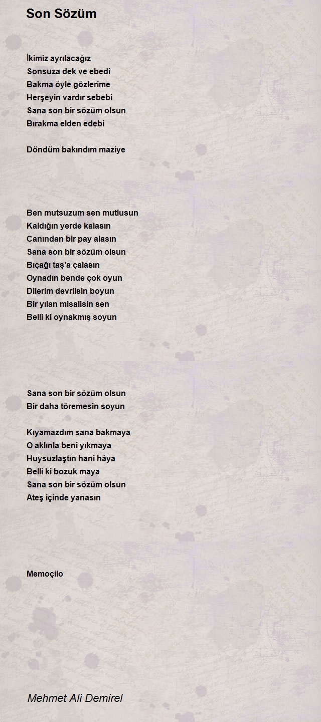 Mehmet Ali Demirel