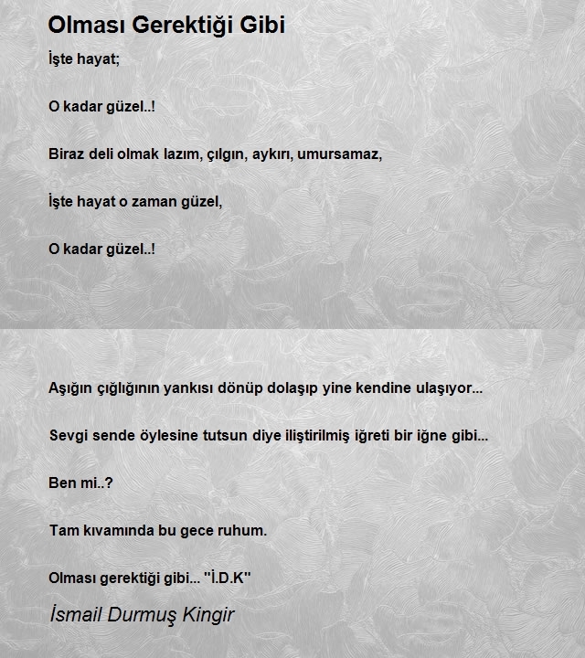 İsmail Durmuş Kingir