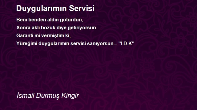 İsmail Durmuş Kingir