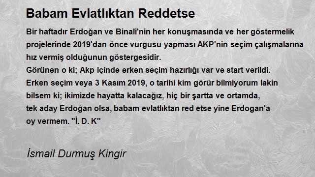 İsmail Durmuş Kingir