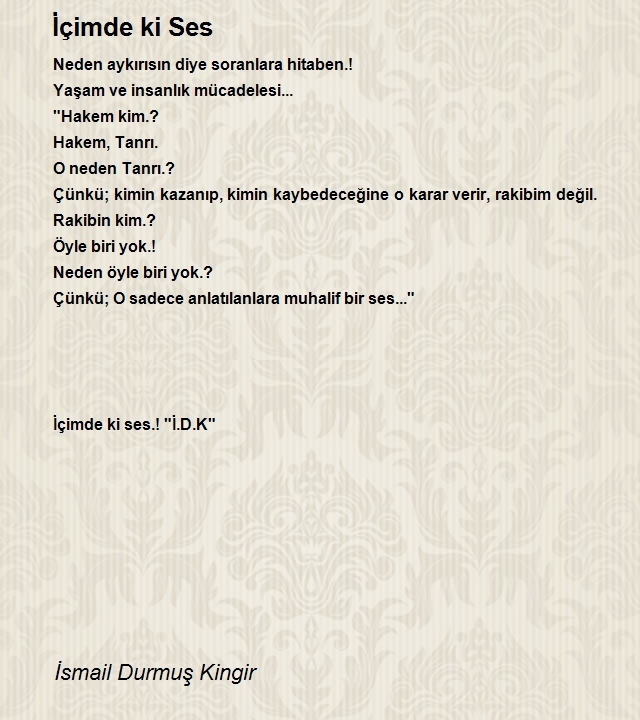 İsmail Durmuş Kingir