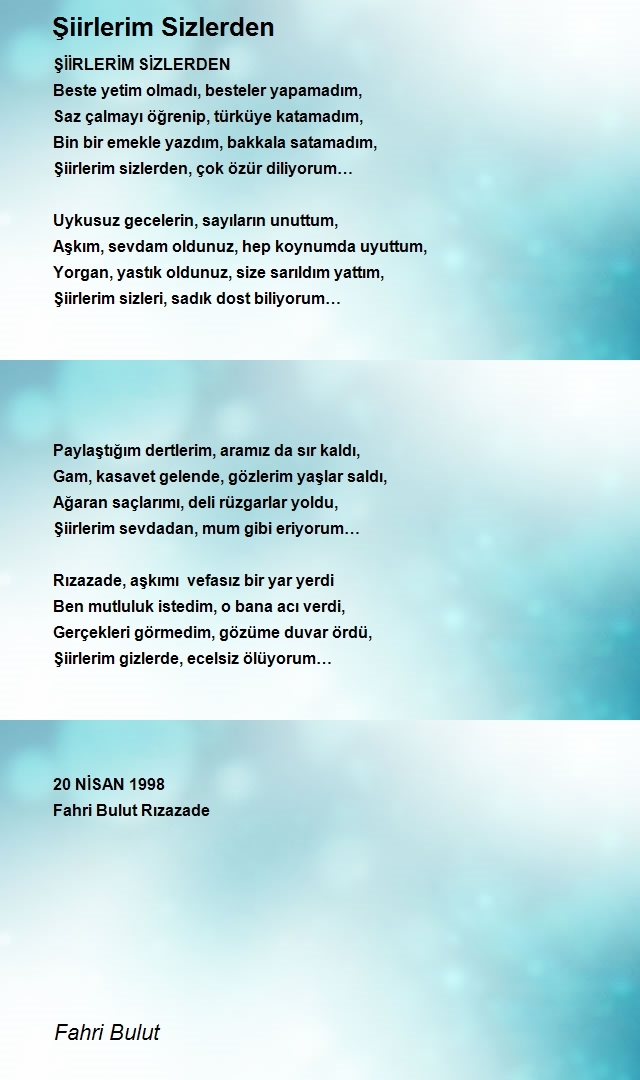 Fahri Bulut