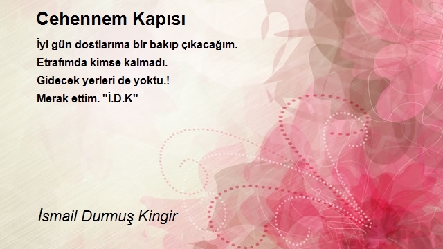 İsmail Durmuş Kingir