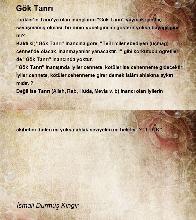 İsmail Durmuş Kingir