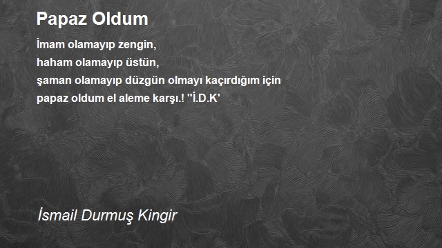 İsmail Durmuş Kingir