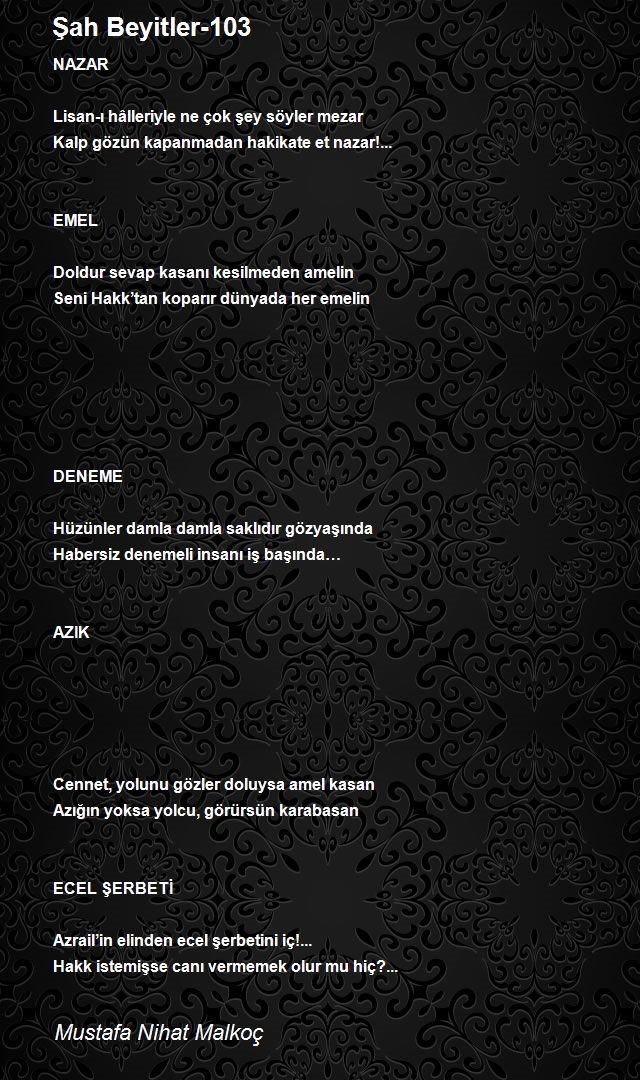 Mustafa Nihat Malkoç