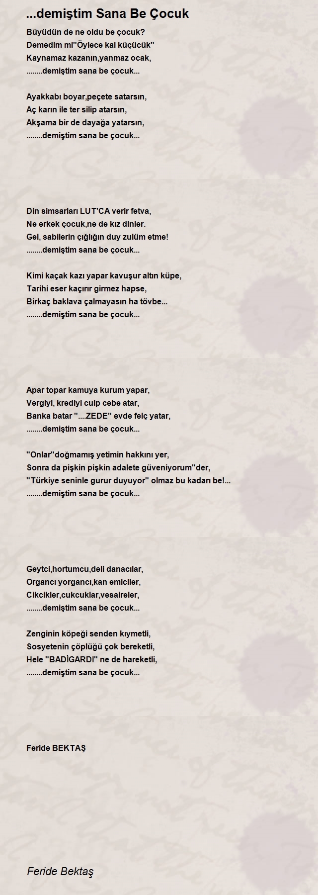 Feride Bektaş
