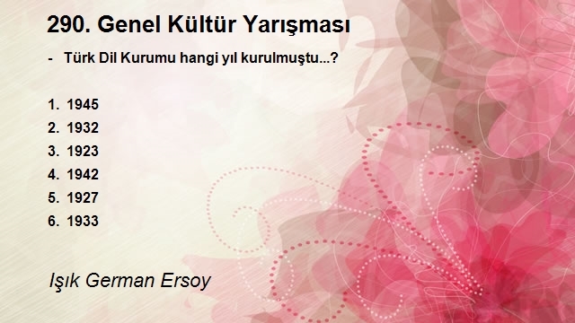 Işık German Ersoy