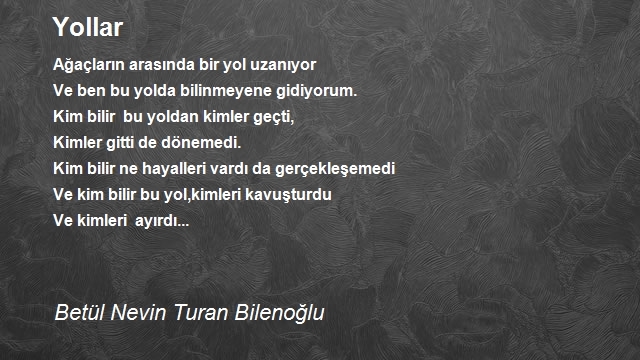Betül Nevin Turan Bilenoğlu