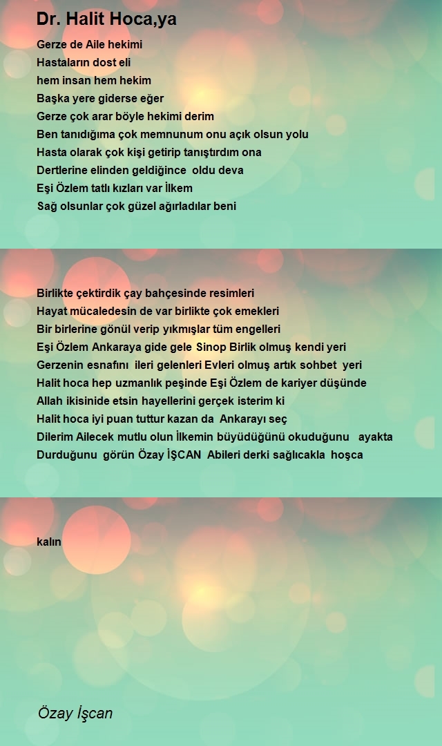 Özay İşcan