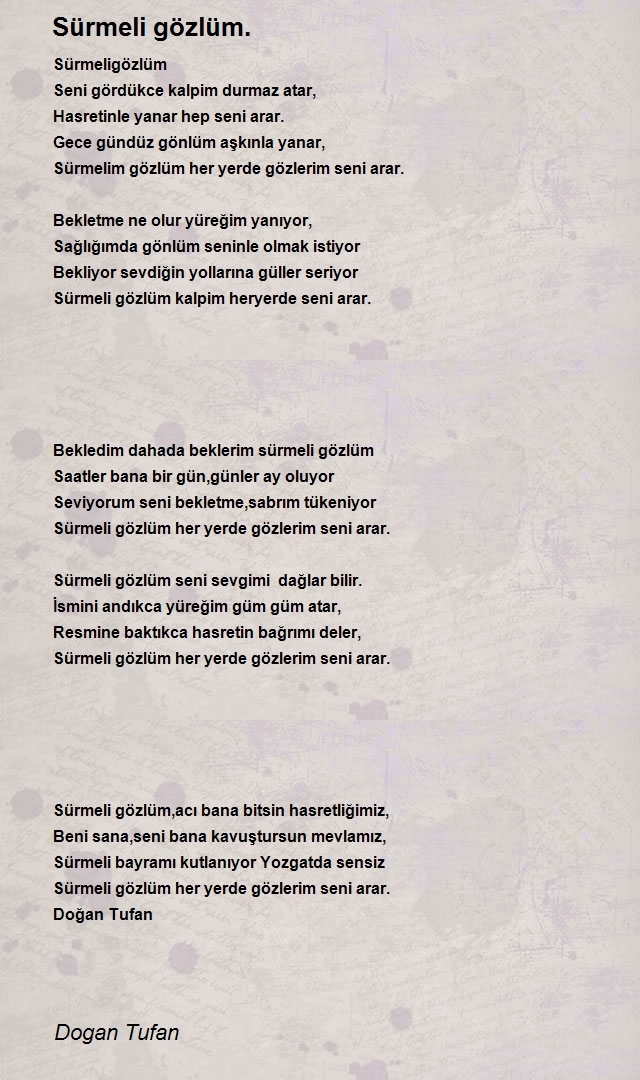 Dogan Tufan