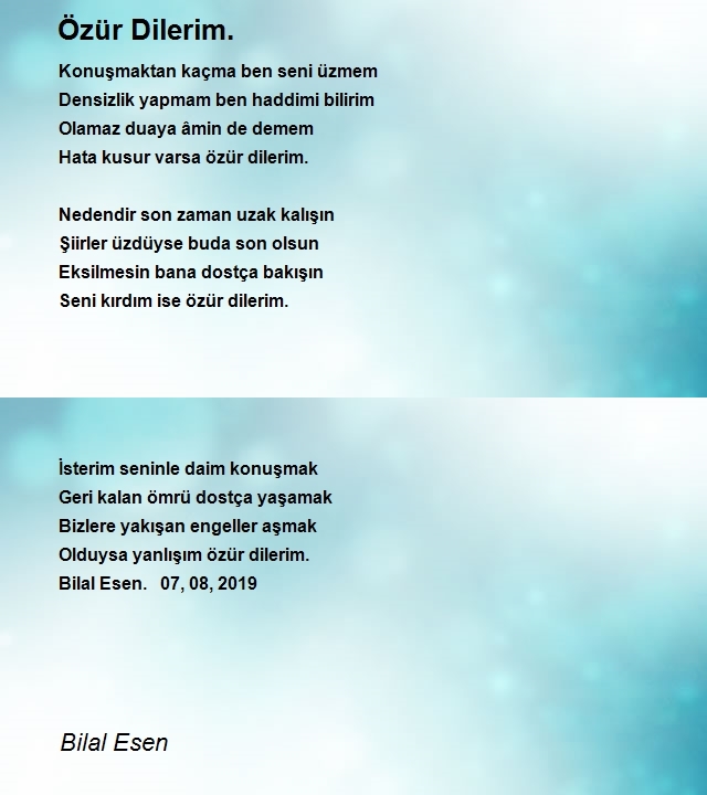 Bilal Esen