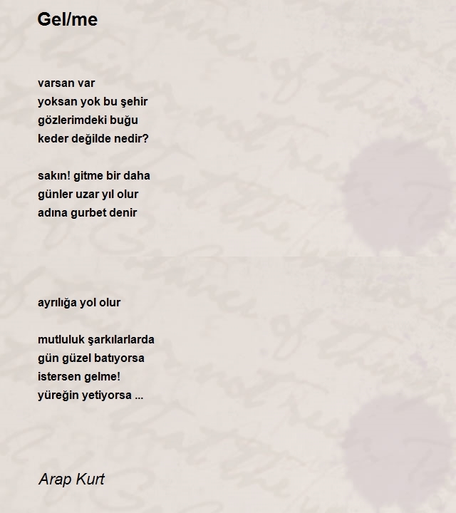 Arap Kurt