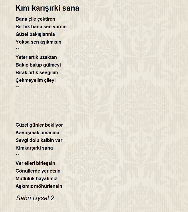 Sabri Uysal 2