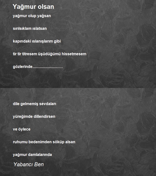 Yabancı Ben