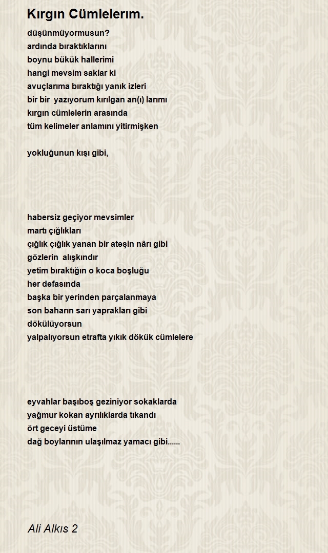 Ali Alkıs 2