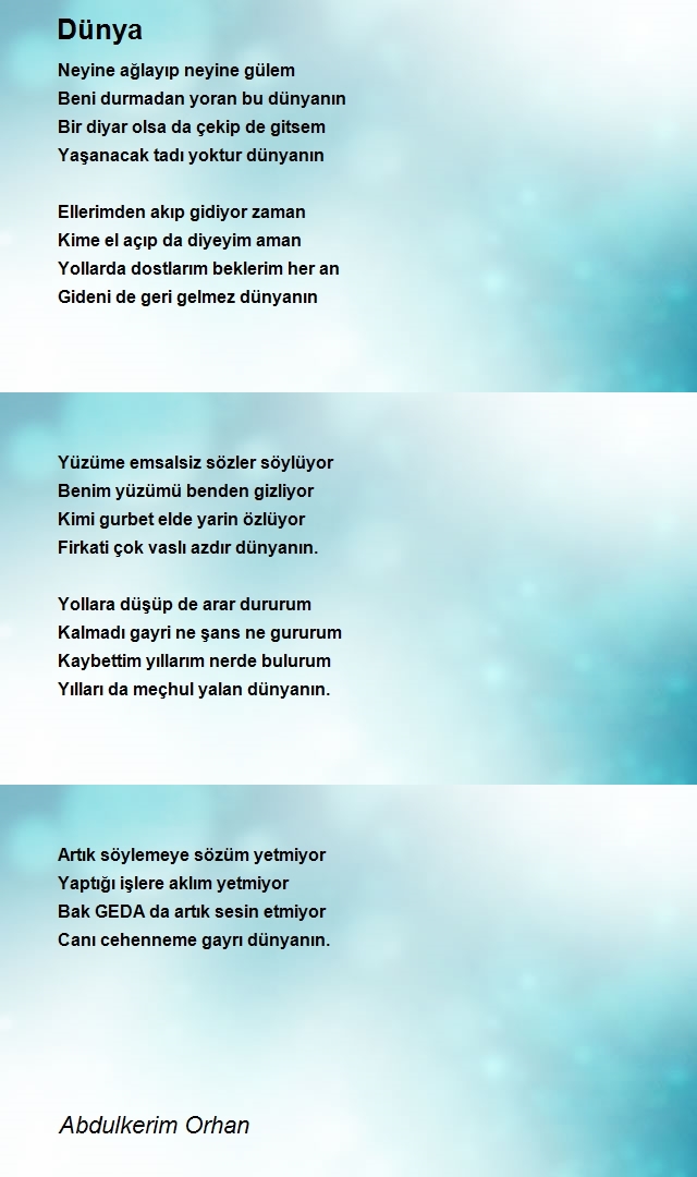 Abdulkerim Orhan