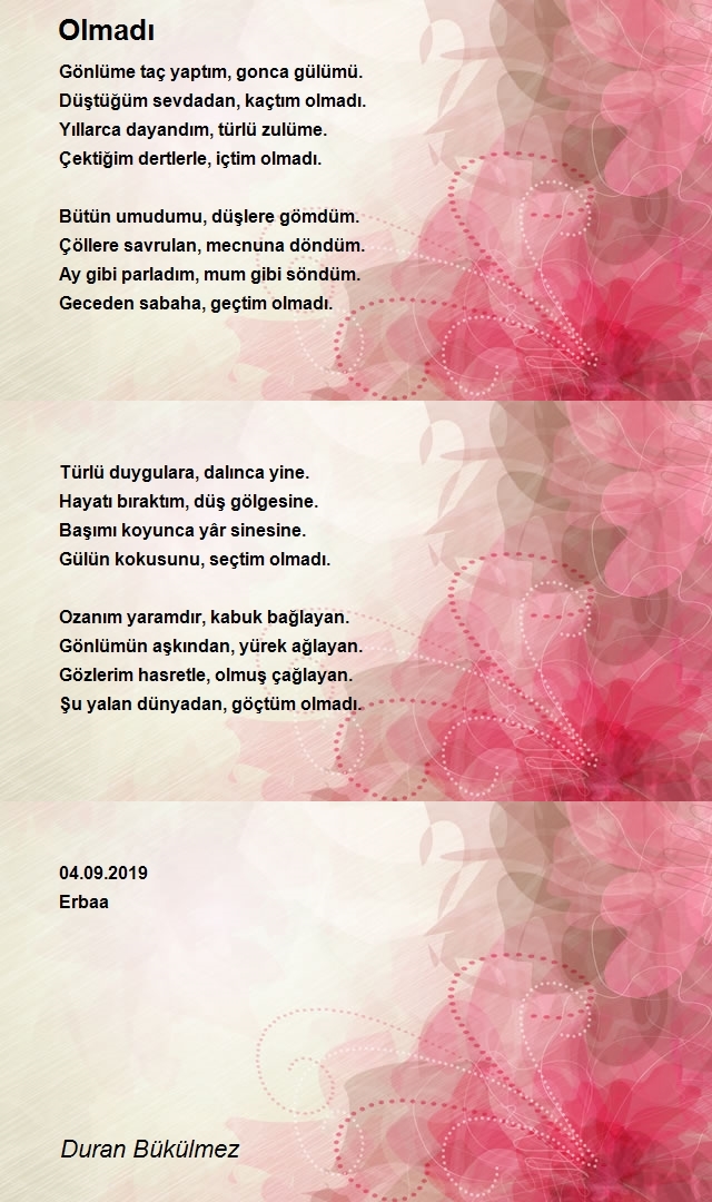 Duran Bükülmez