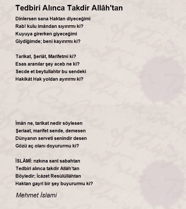 Mehmet İslami