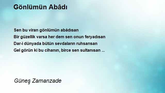 Güneş Zamanzade