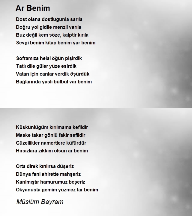 Müslüm Bayram