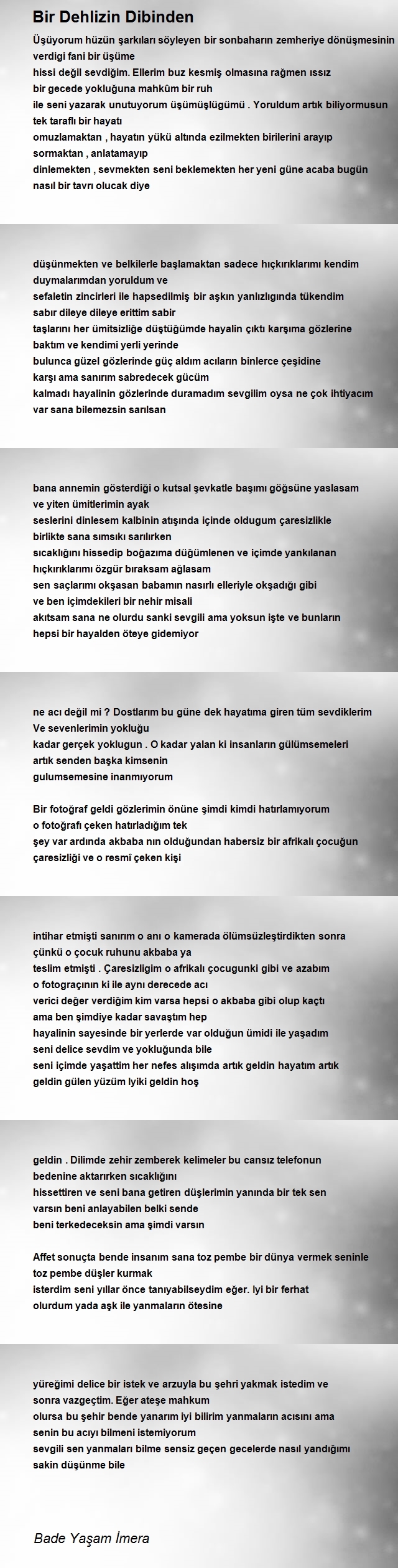 Girdap Da Bir Şair