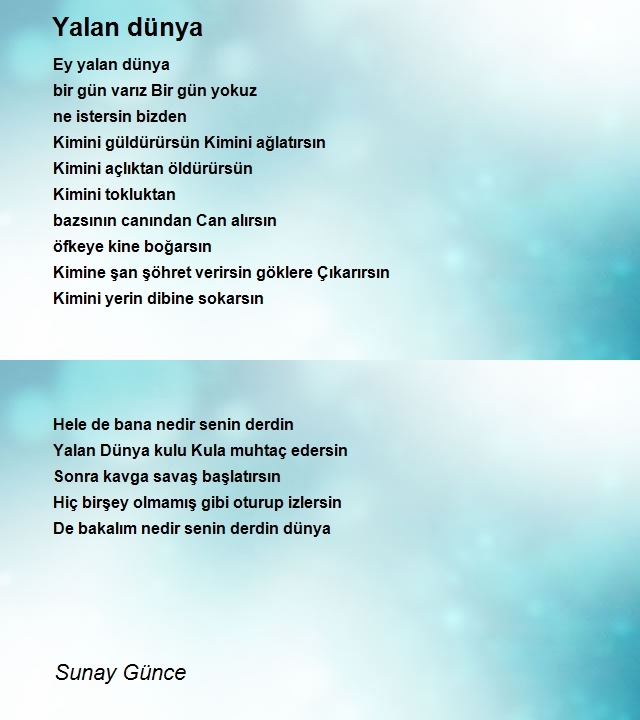 Sunay Günce
