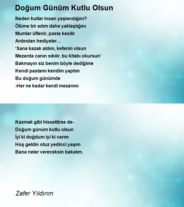Zafer Yıldırım