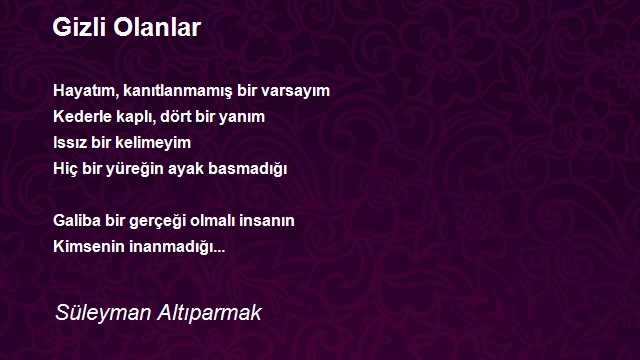 Süleyman Altıparmak