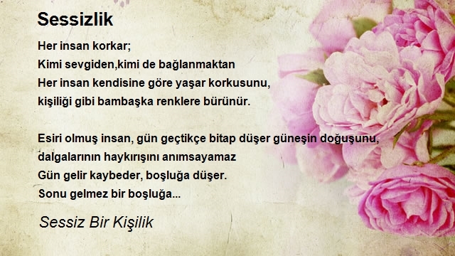 Sessiz Bir Kişilik