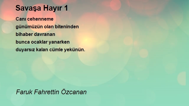 Faruk Fahrettin Özcanan