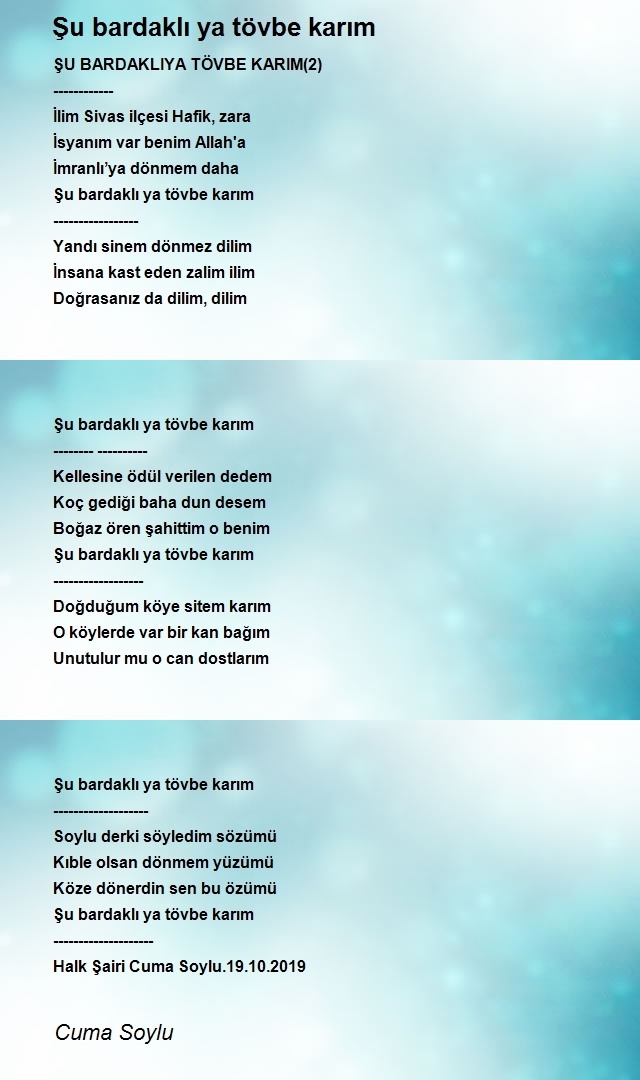 Cuma Soylu