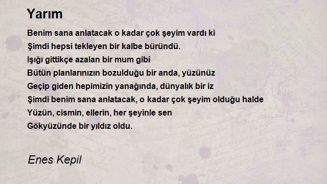 Enes Kepil