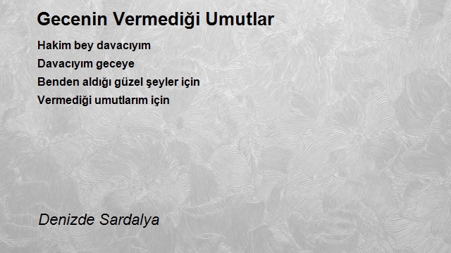 Denizde Sardalya