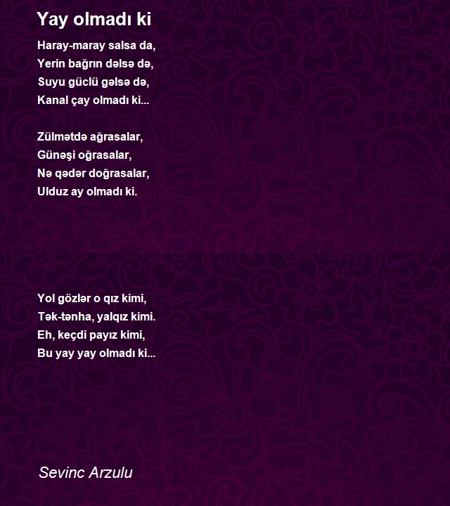 Sevinc Arzulu